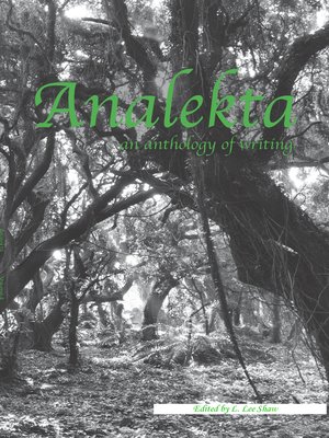 cover image of Analekta-an anthology of writing
